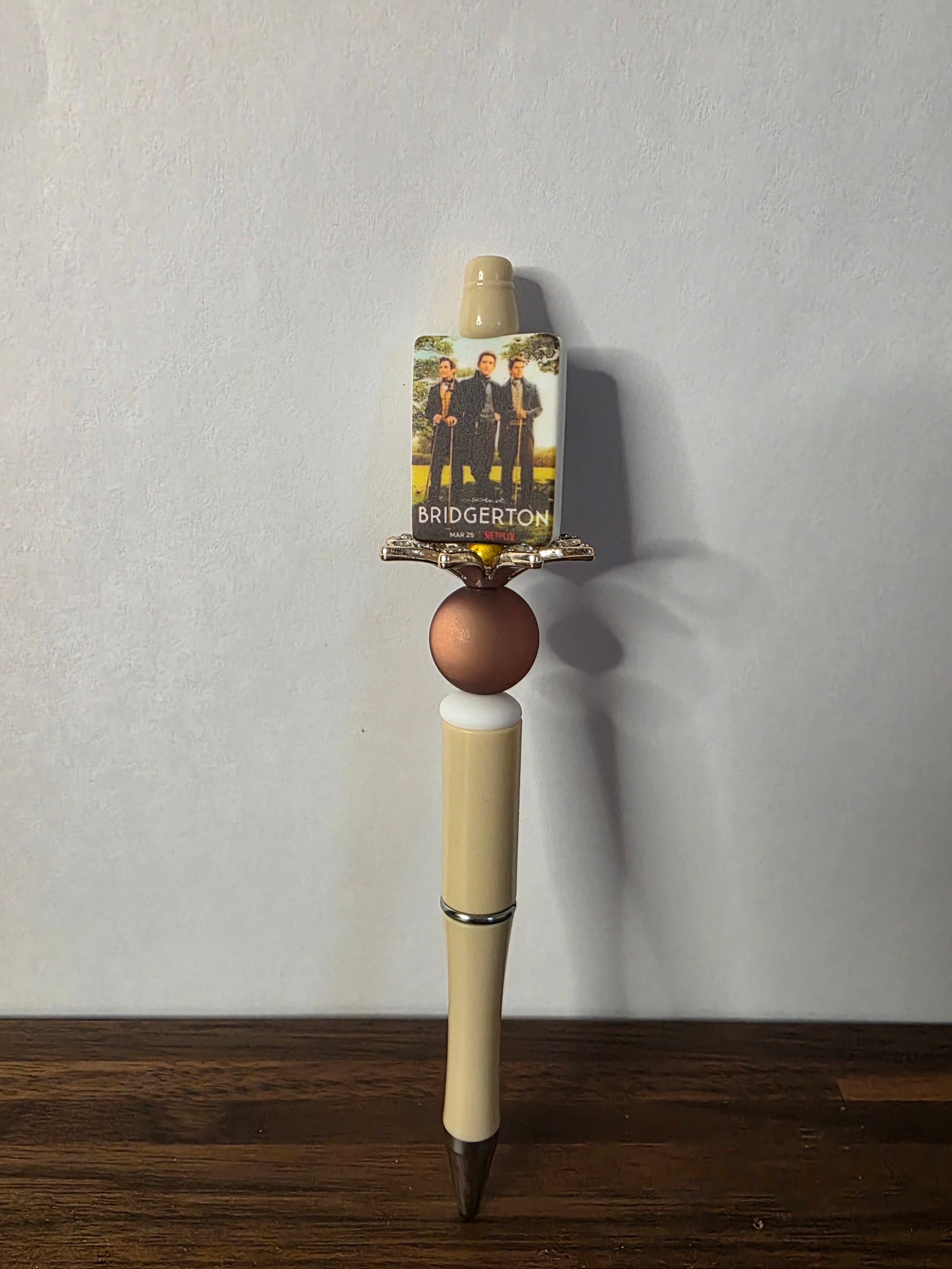 Regency Era Beaded Pen