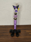 Dark Witch Character Beaded Pen