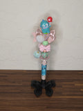 Blue Fishman Character Beaded Pen