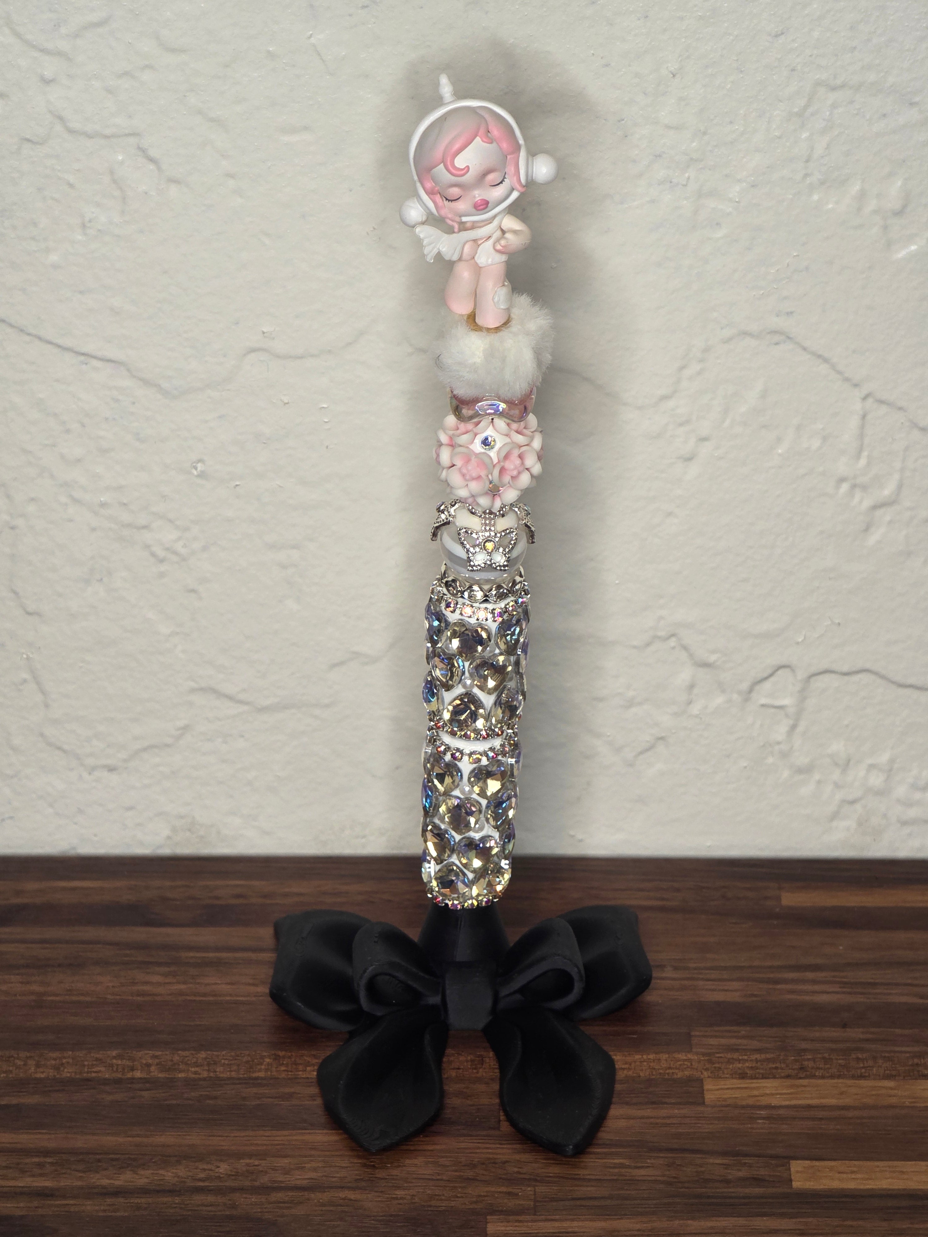 Blush Angel Doll Figure Beaded Pen